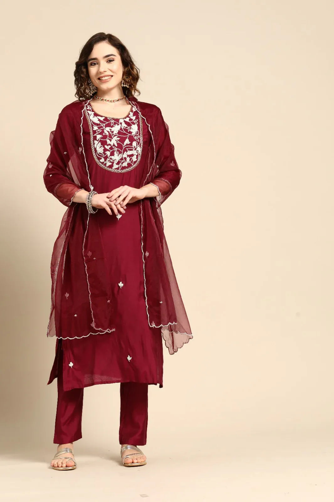 DISHA FESTIVE WEAR KURTI SET D.NO. 46068 - Anant Exports