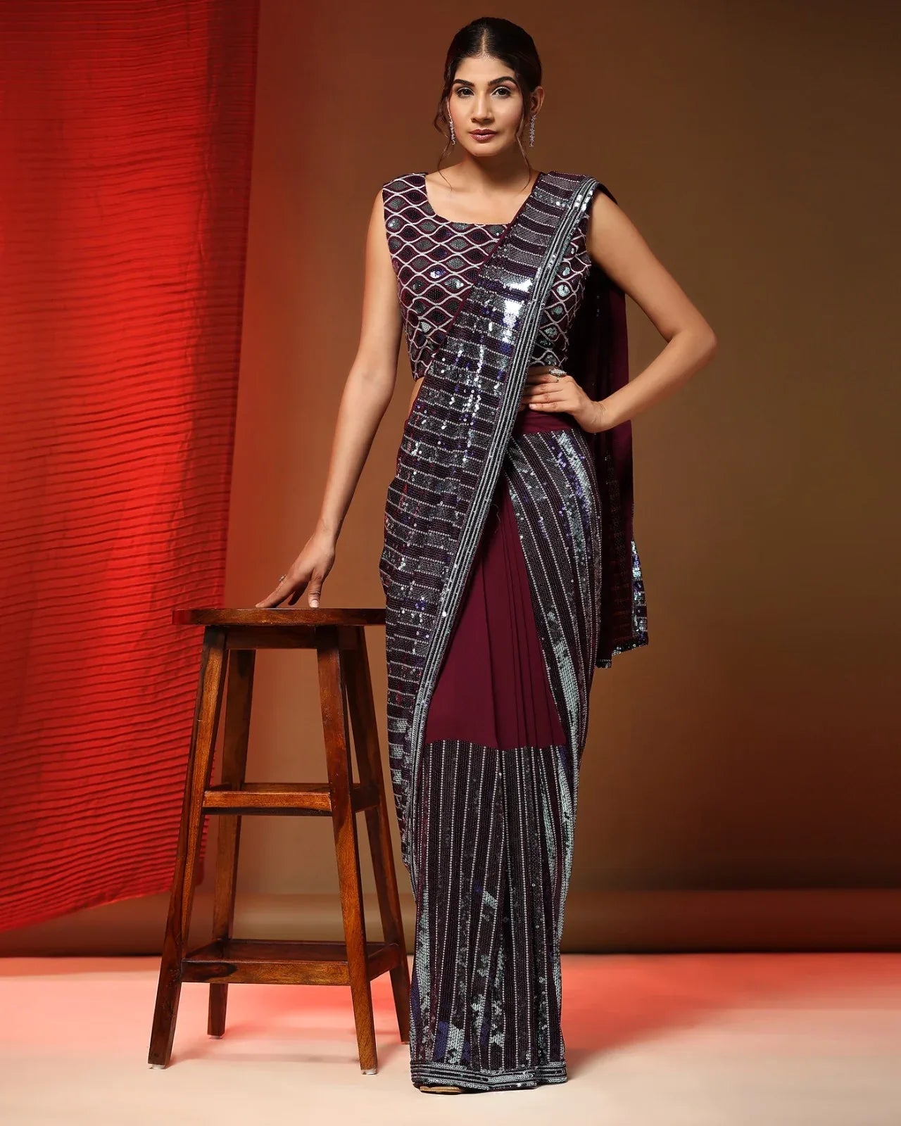READY TO WEAR SAREE D.NO. 254 - Anant Exports