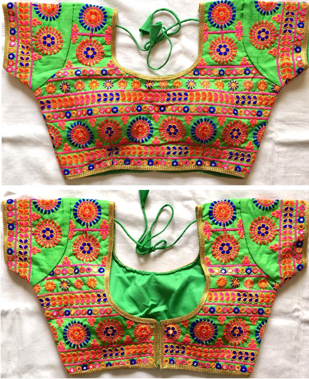 NAVRATRI SPECIAL GOLA LINE BLOUSE - Anant Exports