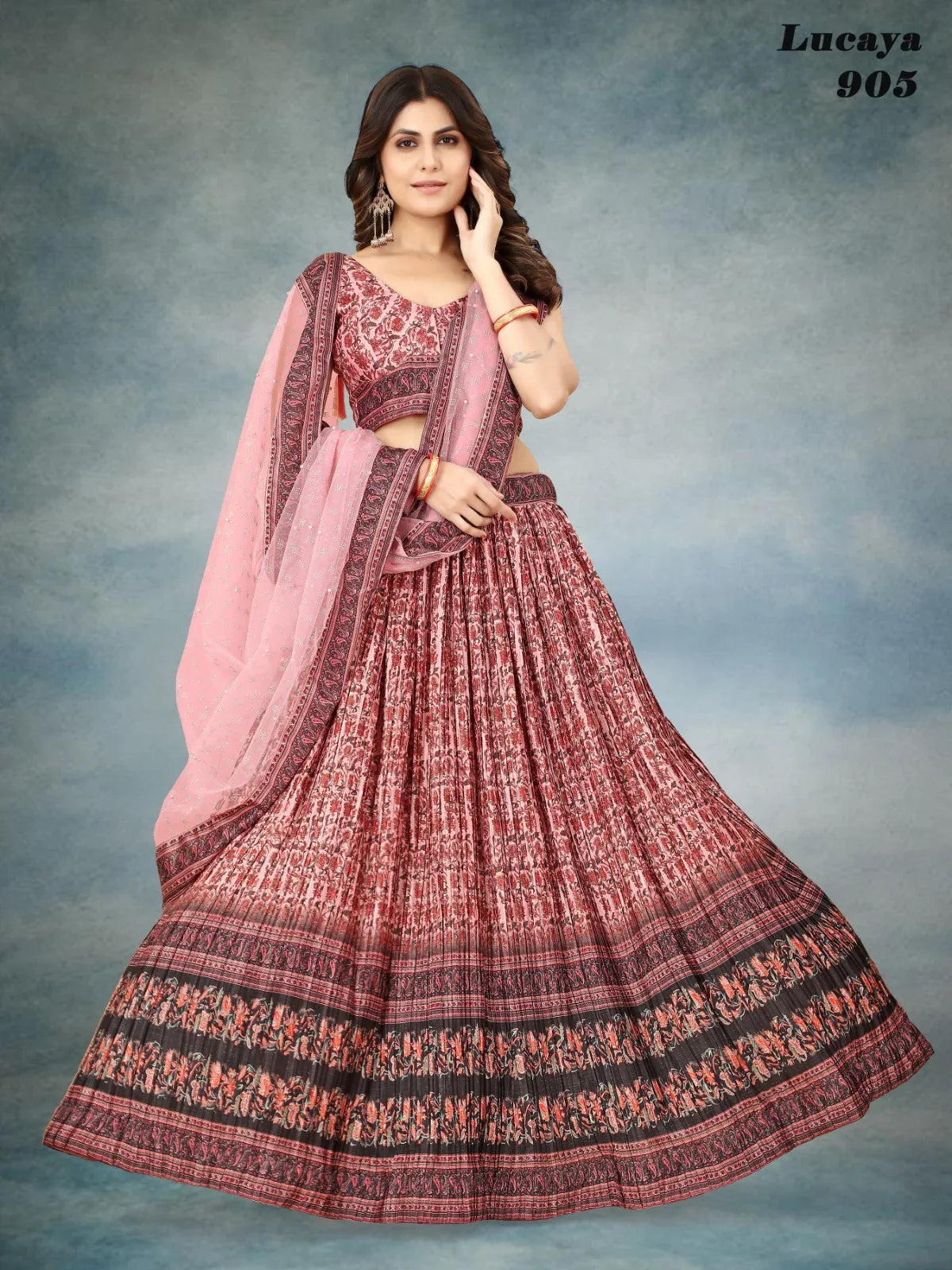 Lucaya Vol 9 Party Wear Lehenga Choli D.No. 905 - Anant Exports