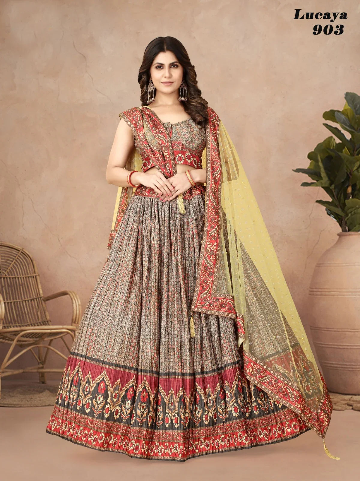 Lucaya Vol 9 Party Wear Lehenga Choli D.No. 903 - Anant Exports