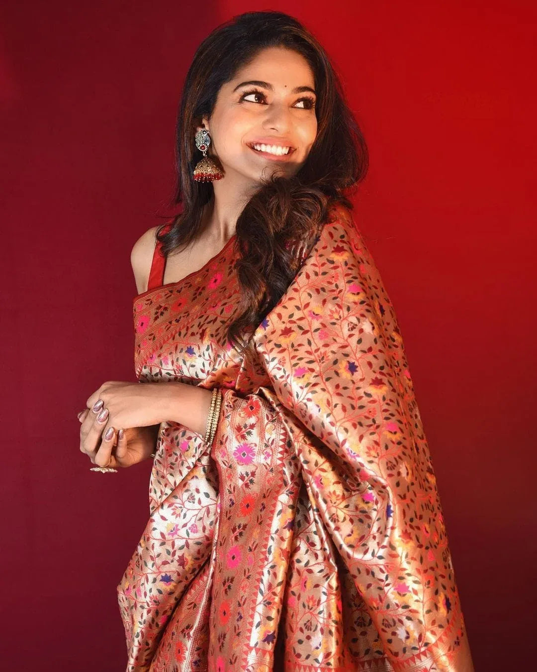 Fancy Wear Jully Paithani Saree - Anant Exports