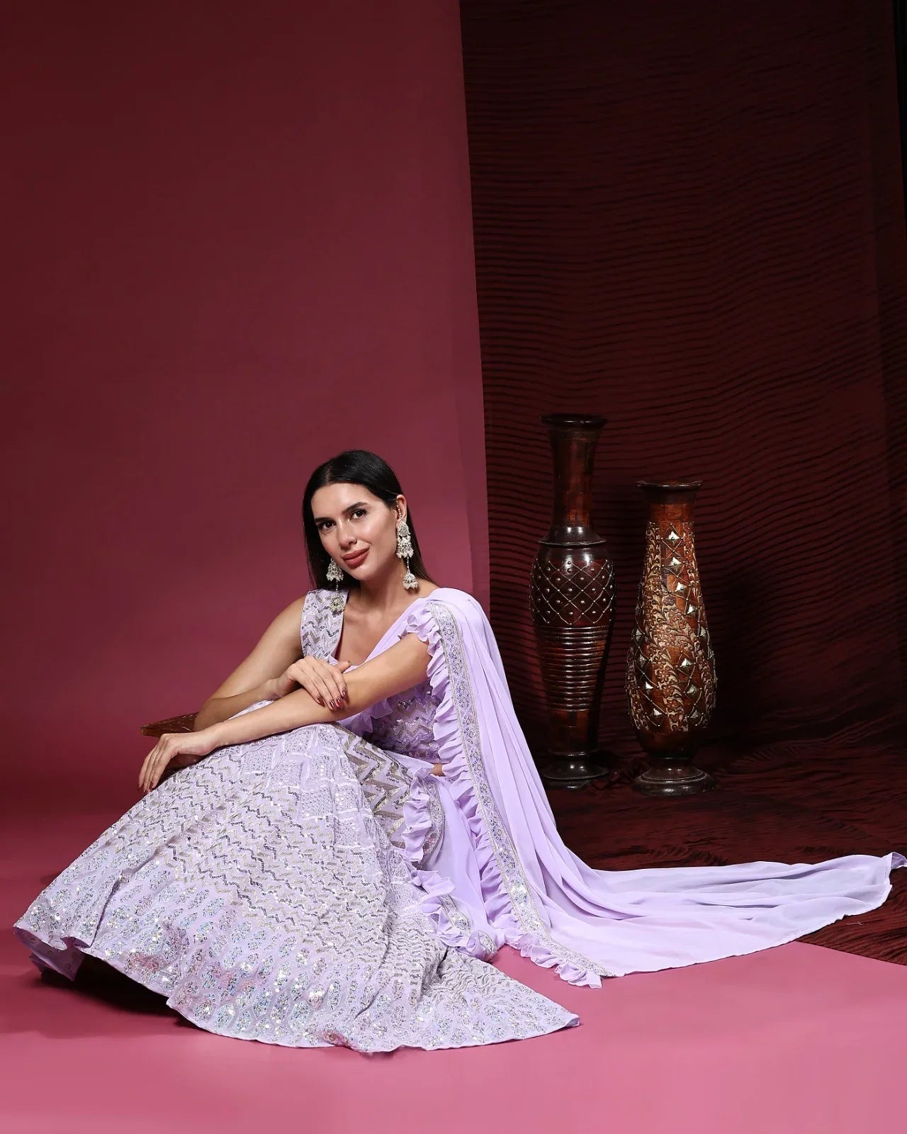 READYMADE CROP TOP LEHENGA D.NO. C-2008 - Anant Exports