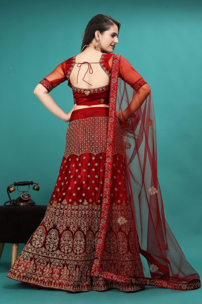 Bridal Wear Lehenga Choli - Anant Exports