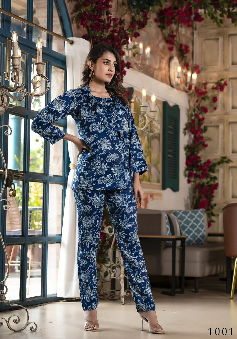 Richie Stylish Co-ordinate Set D.No. 1001 - Anant Exports