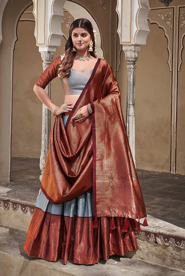 Traditional Wear Silk Lehenga Choli D.No. 2039