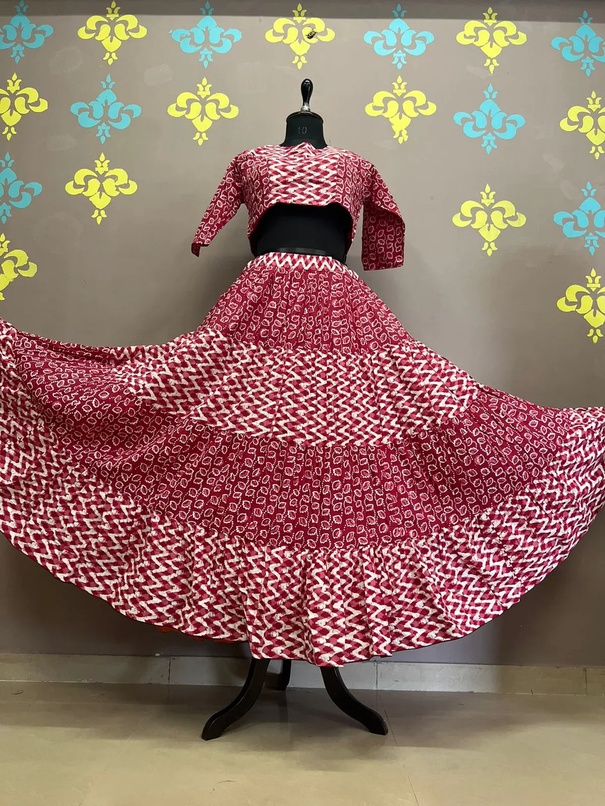 Festive Wear Cotton Lehenga - Anant Exports