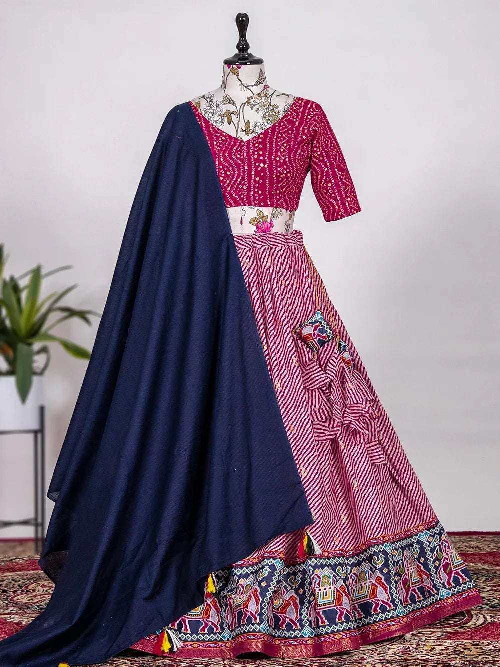 Festive Wear Lehenga Choli D.No. 1642 - Anant Exports