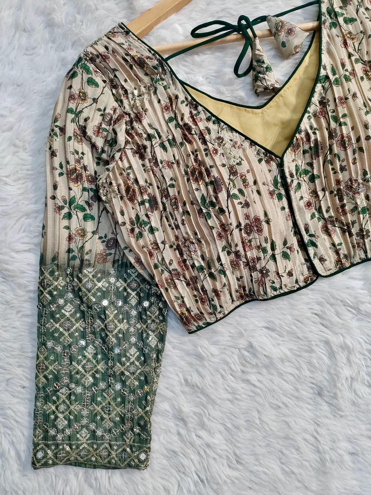 Sequence Wear Flower Print Blouse - Anant Exports