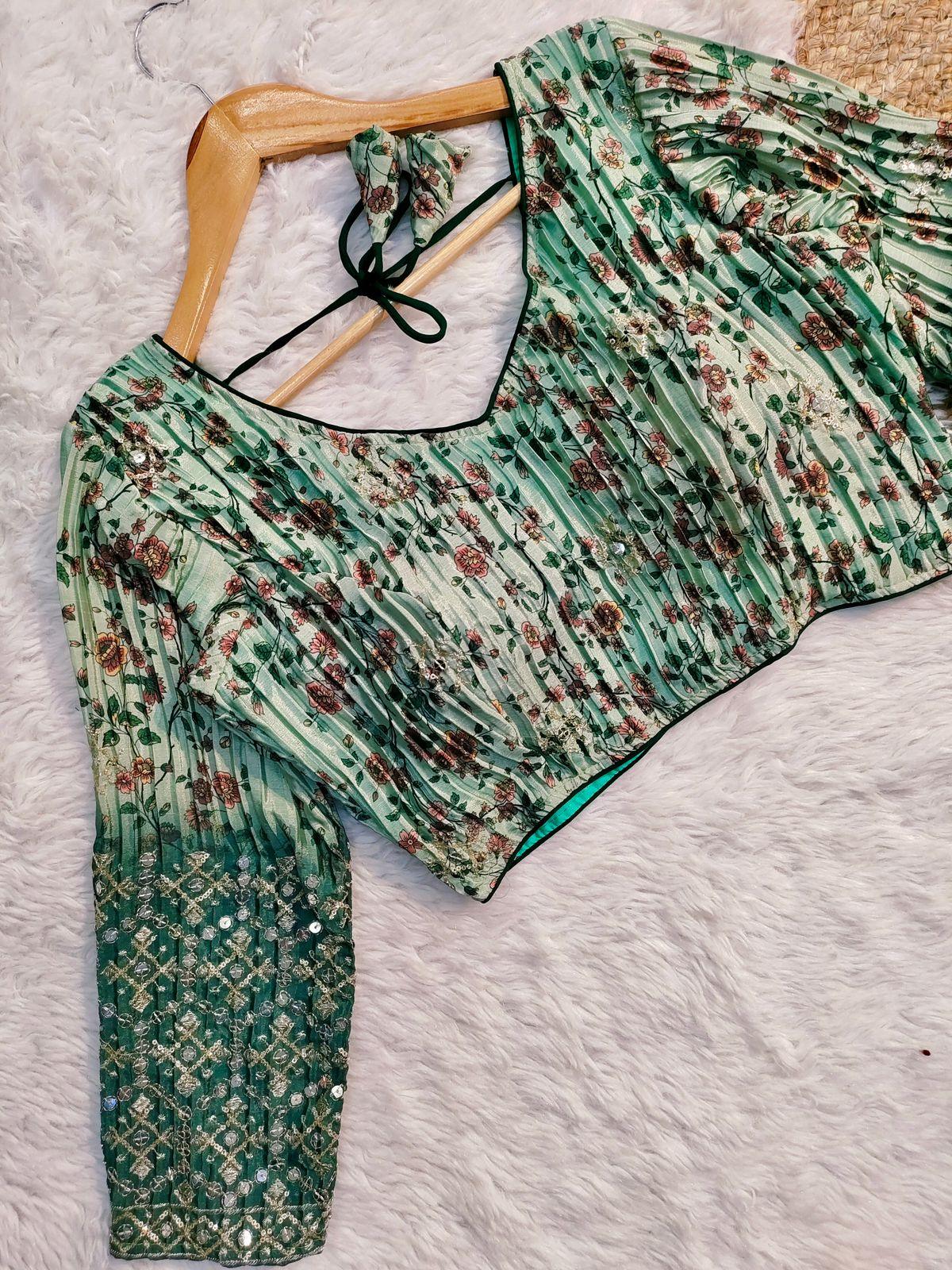 Sequence Wear Flower Print Blouse - Anant Exports