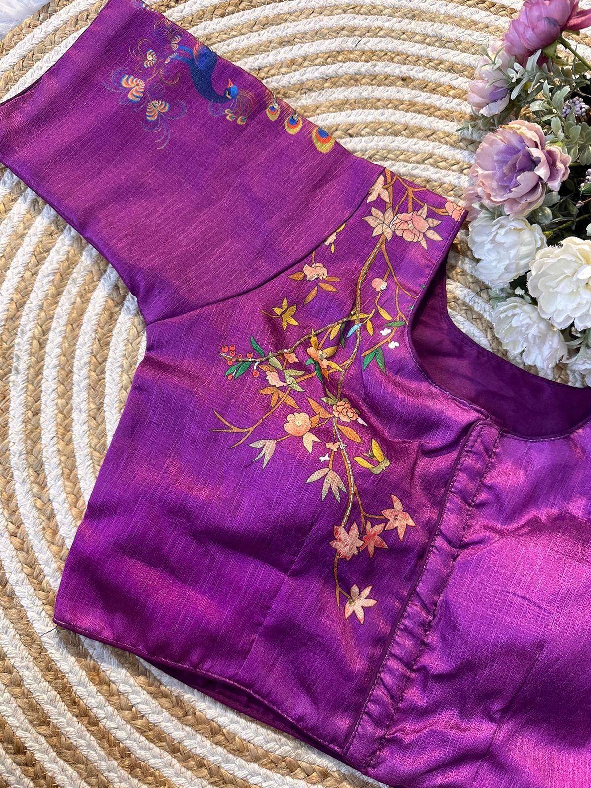 Decent Print Blouse - Anant Exports