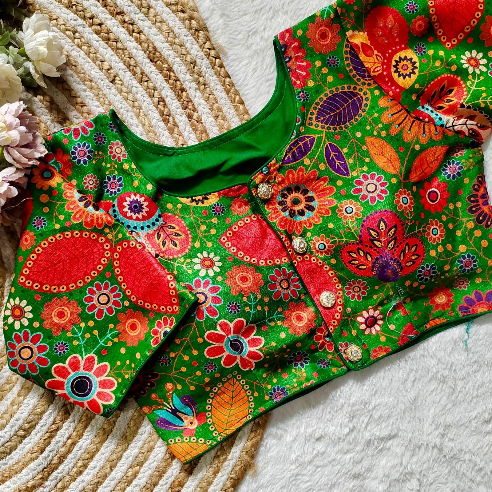 Decent Print Blouse - Anant Exports