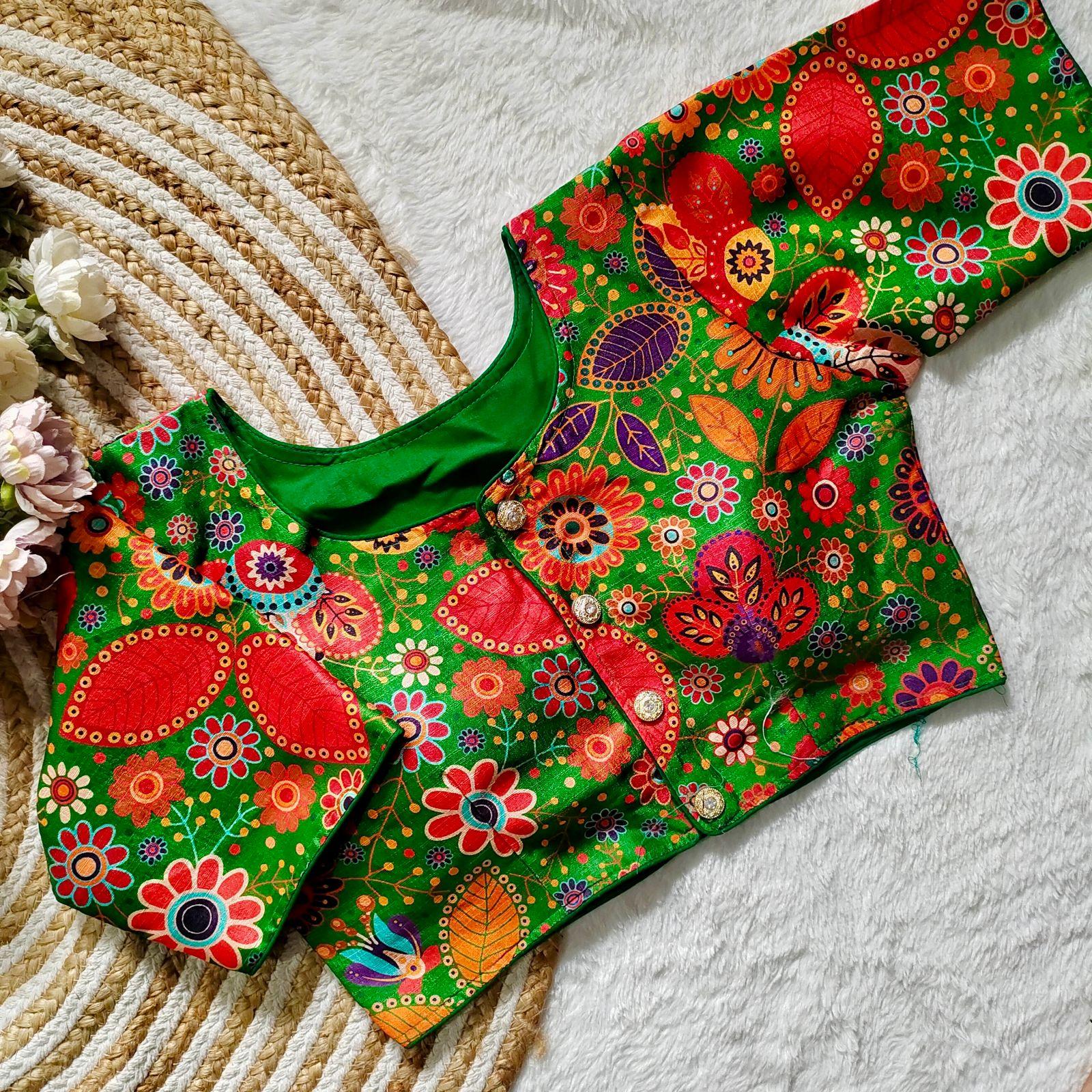 Decent Print Blouse - Anant Exports
