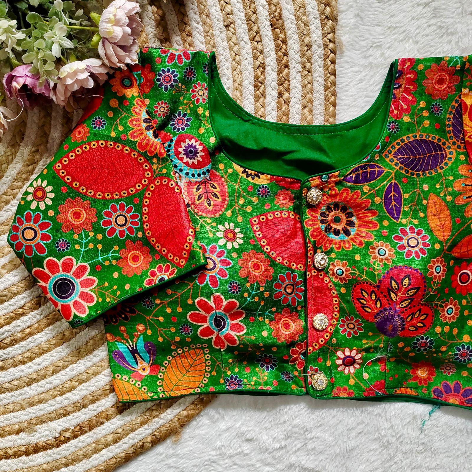 Decent Print Blouse - Anant Exports