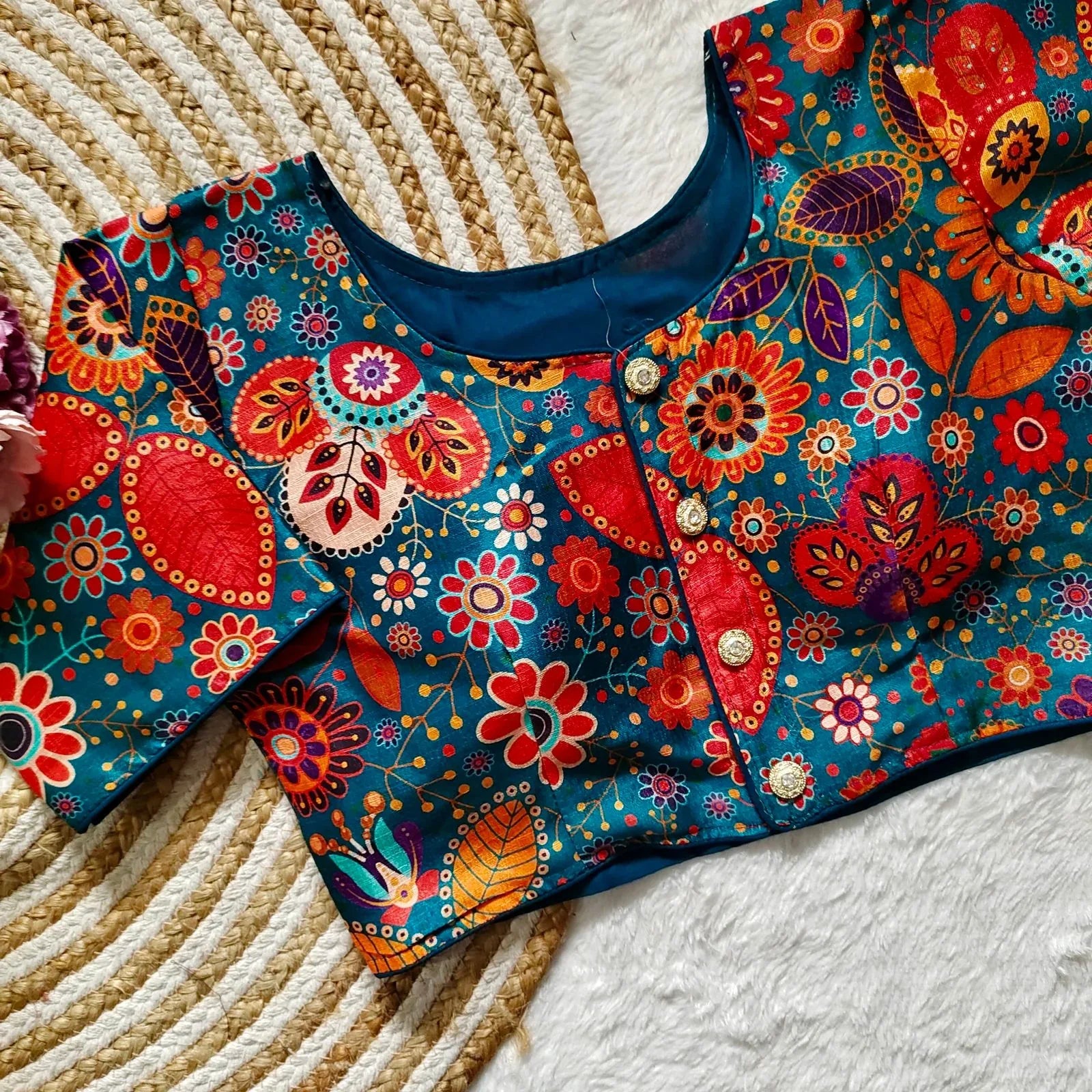 Decent Print Blouse - Anant Exports