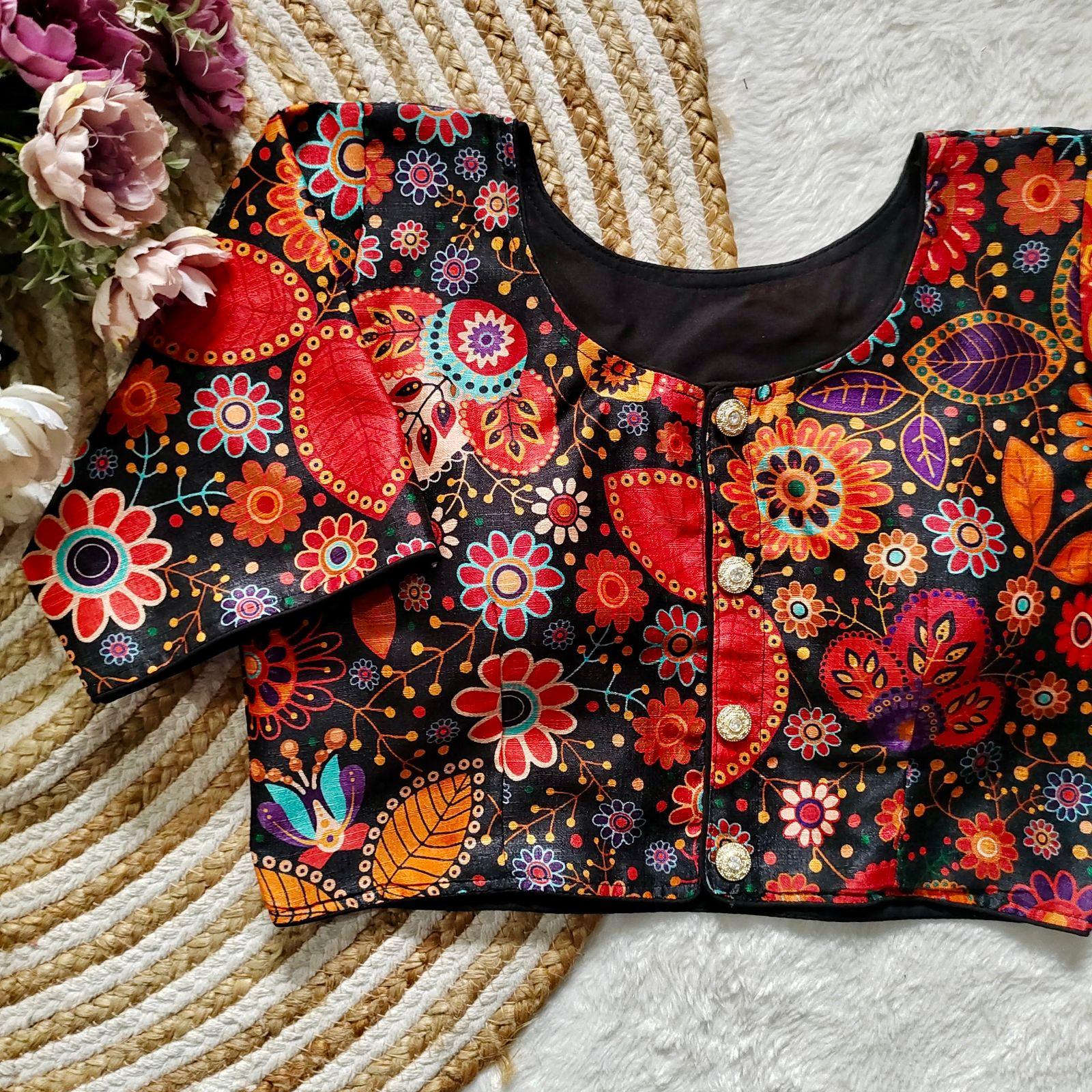 Decent Print Blouse - Anant Exports