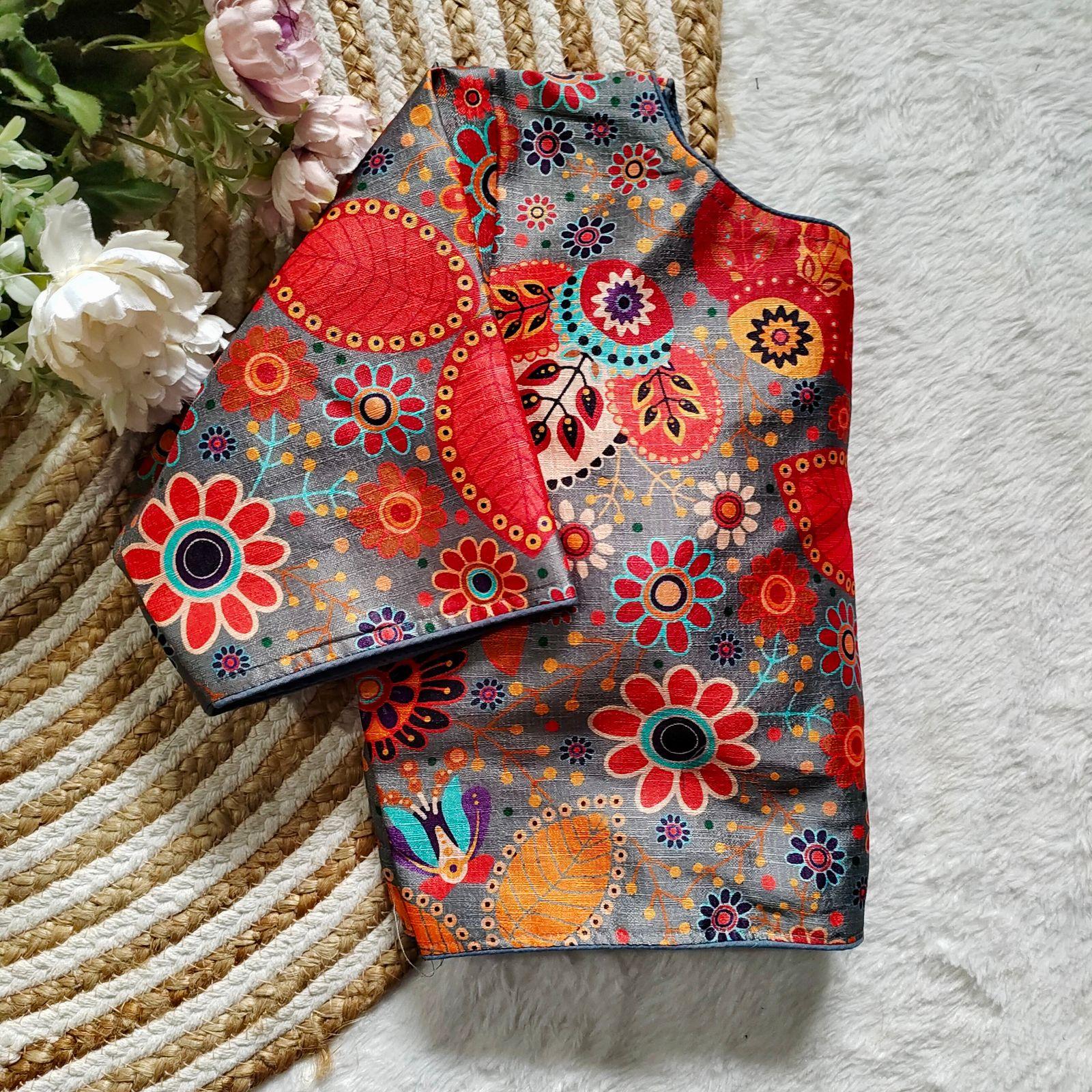 Decent Print Blouse - Anant Exports