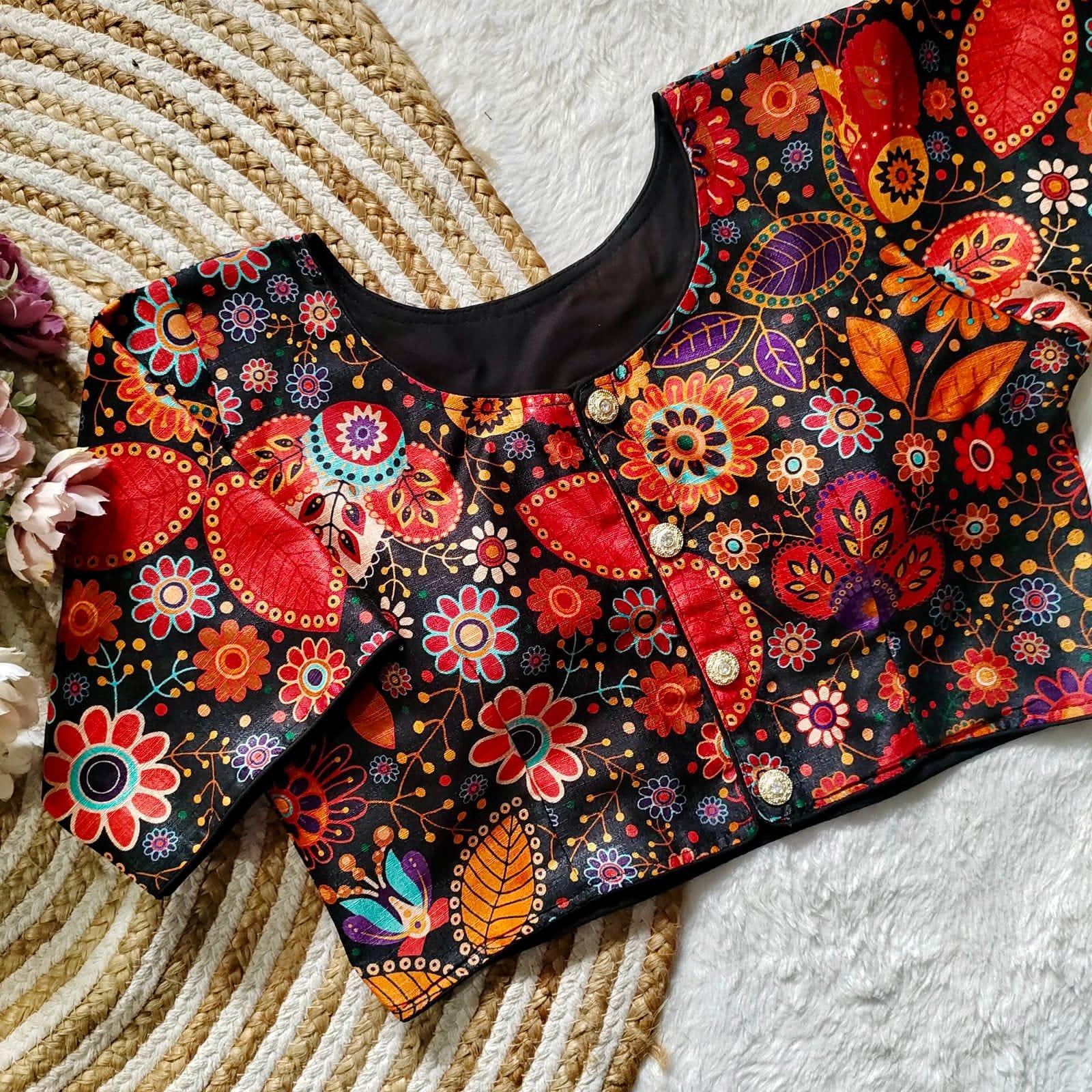 Decent Print Blouse - Anant Exports