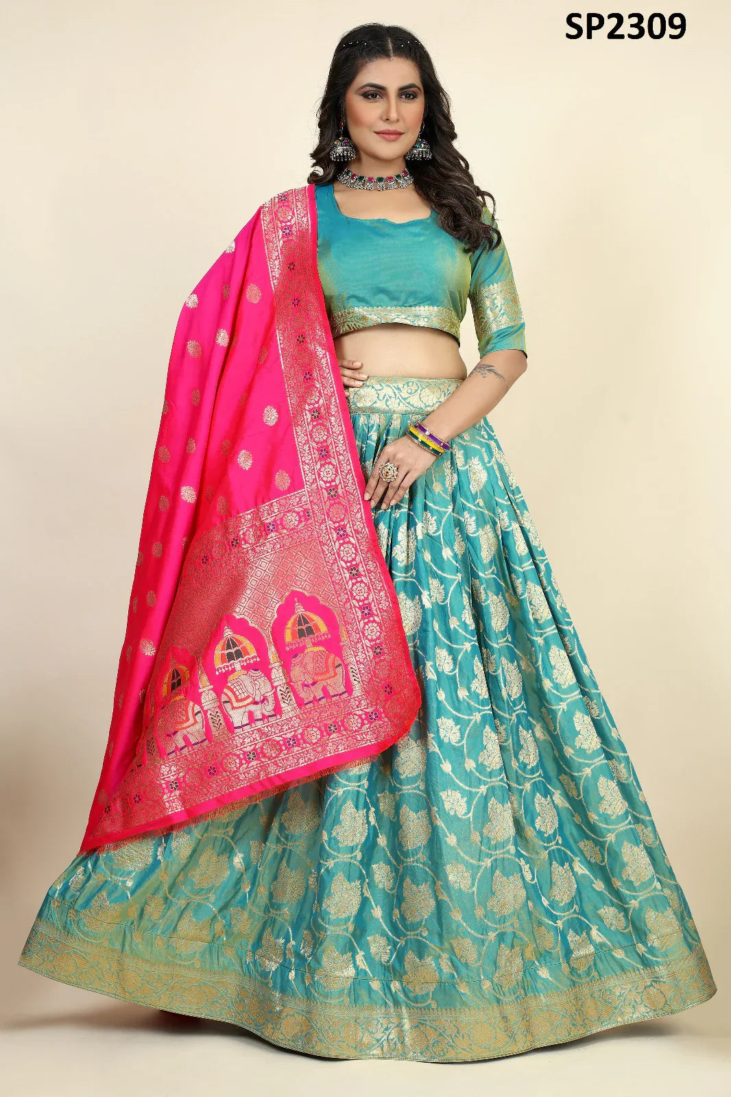 Traditional Wear Lehenga Choli D.No. SP2309 - Anant Exports