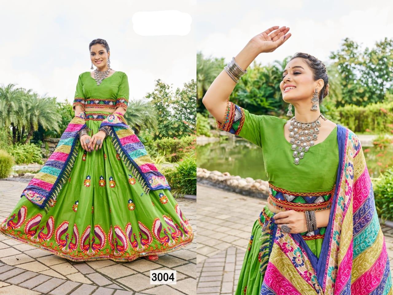 Sahiyar Vol 4 Designer Party Wear Navratri Chaniya Choli D.No.3004 - Anant Exports