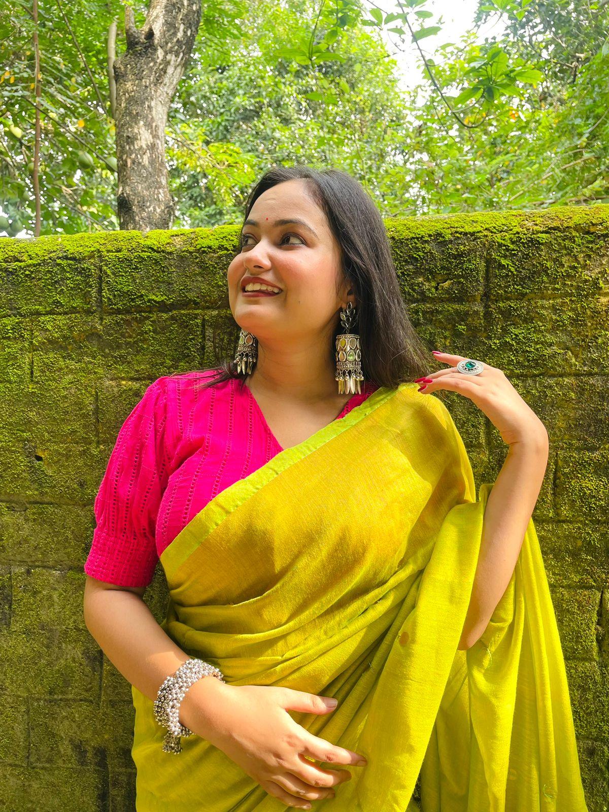 Hakoba Cotton Blouse - Anant Exports