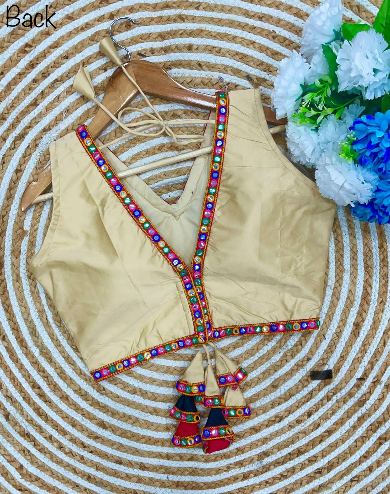 Heavy Embroidery Work Blouse - Anant Exports