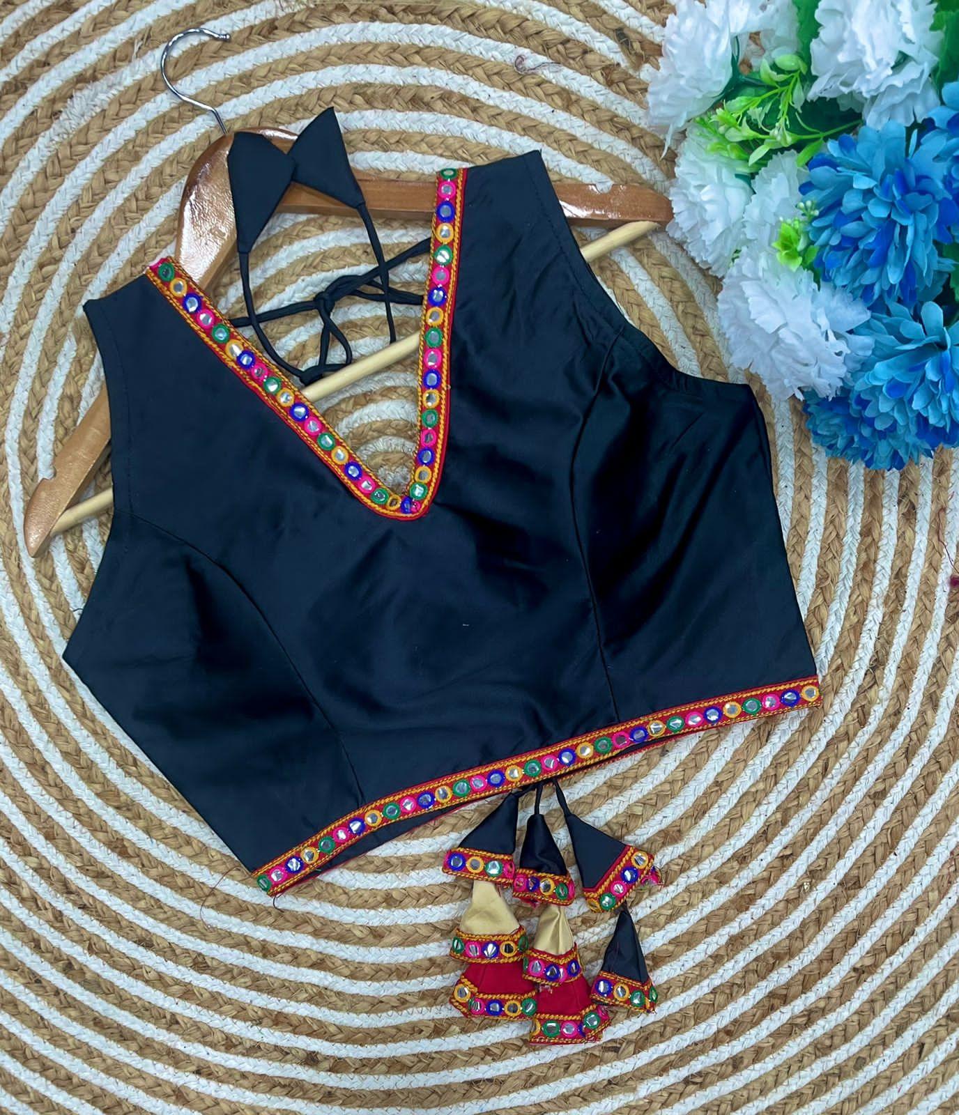 Heavy Embroidery Work Blouse - Anant Exports