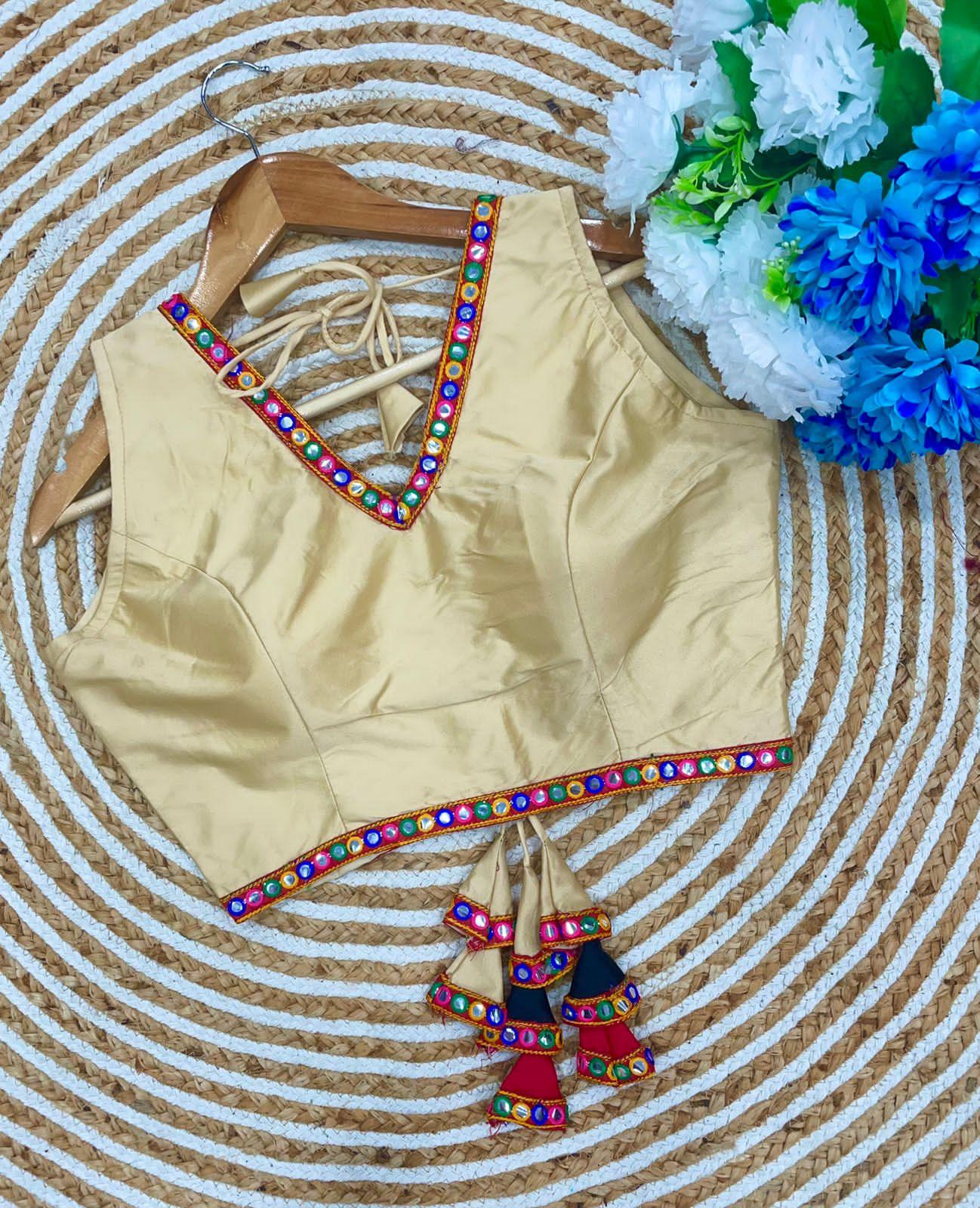 Heavy Embroidery Work Blouse - Anant Exports