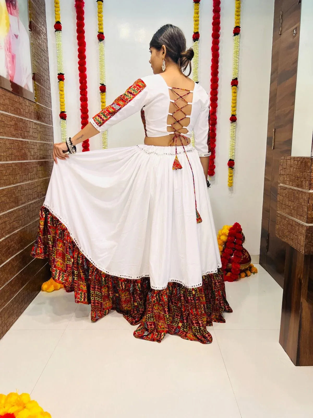 NAVRATRI WEAR CHANIYA CHOLI D.NO. 7059 - Anant Exports