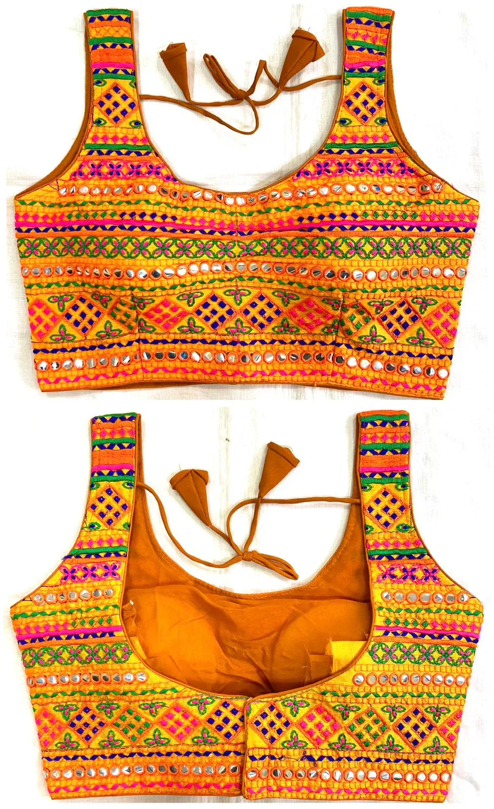 Radhe 2 Chokdi Gamthi Blouse - Anant Exports