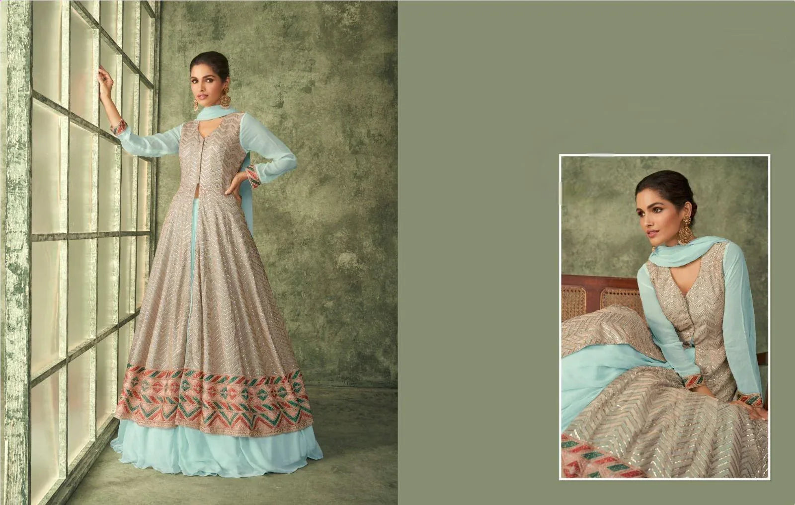 Sayuri Inayat Exclusive Fancy Designer Salwar Suit D.No.5245