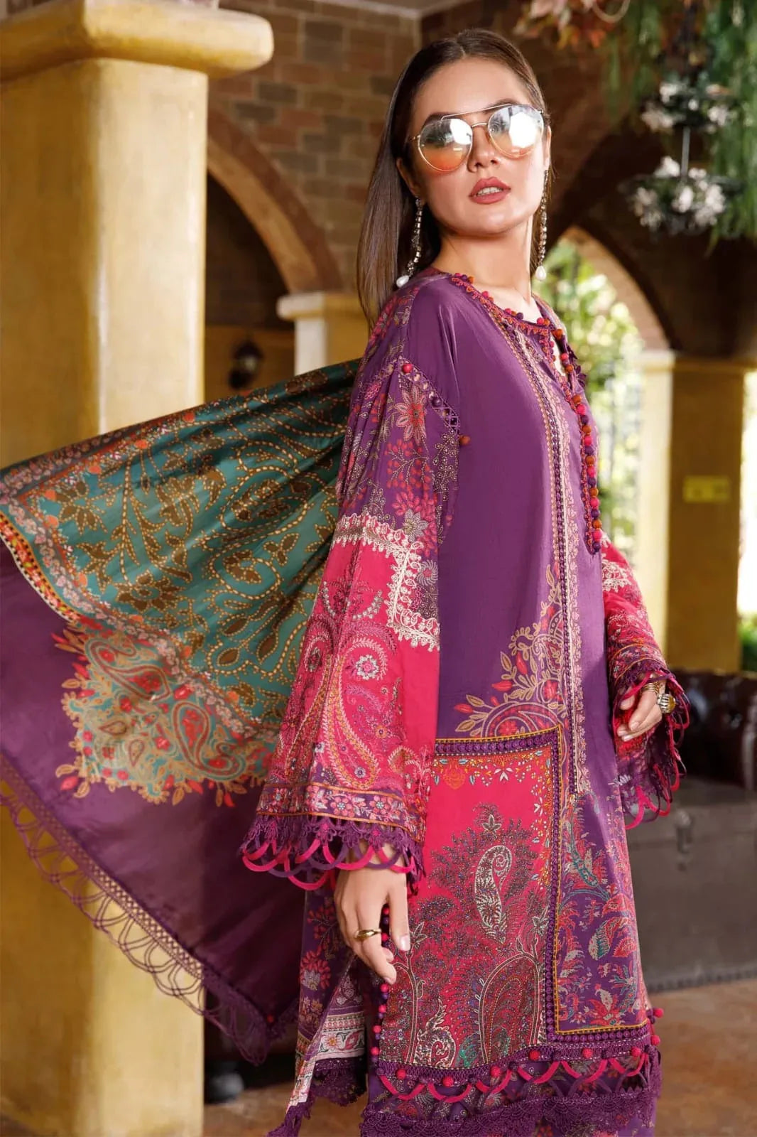 M Prints Spring Summer 23 Vol 2 Printed Lawn D.No.3065