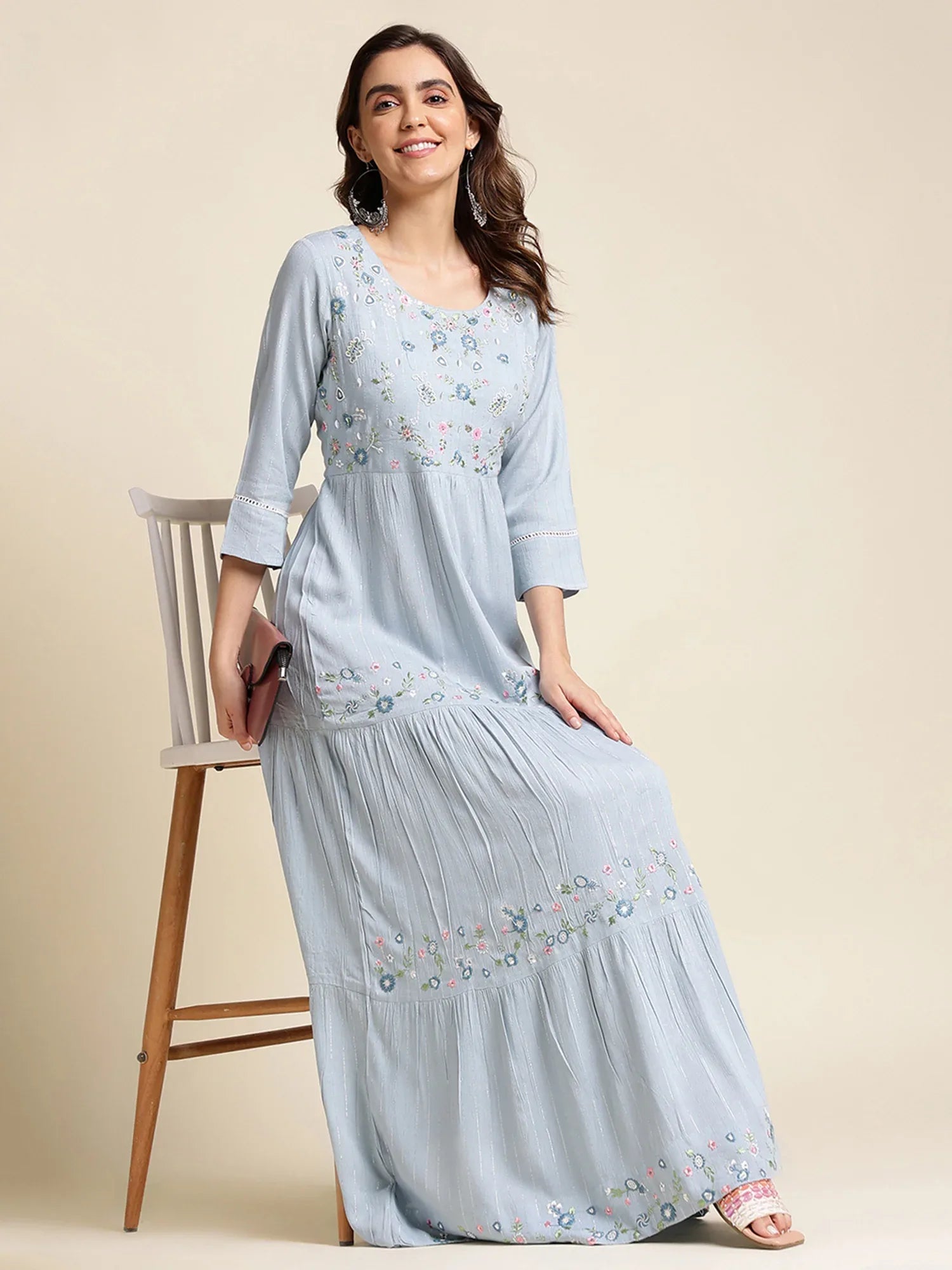 NANDANI VOL 03 FESTIVE WEAR KURTI - Anant Exports