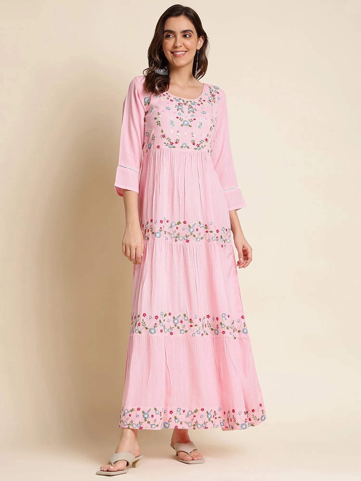 NANDANI VOL 03 FESTIVE WEAR KURTI - Anant Exports