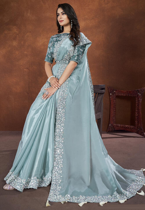 Satin Silk Saree