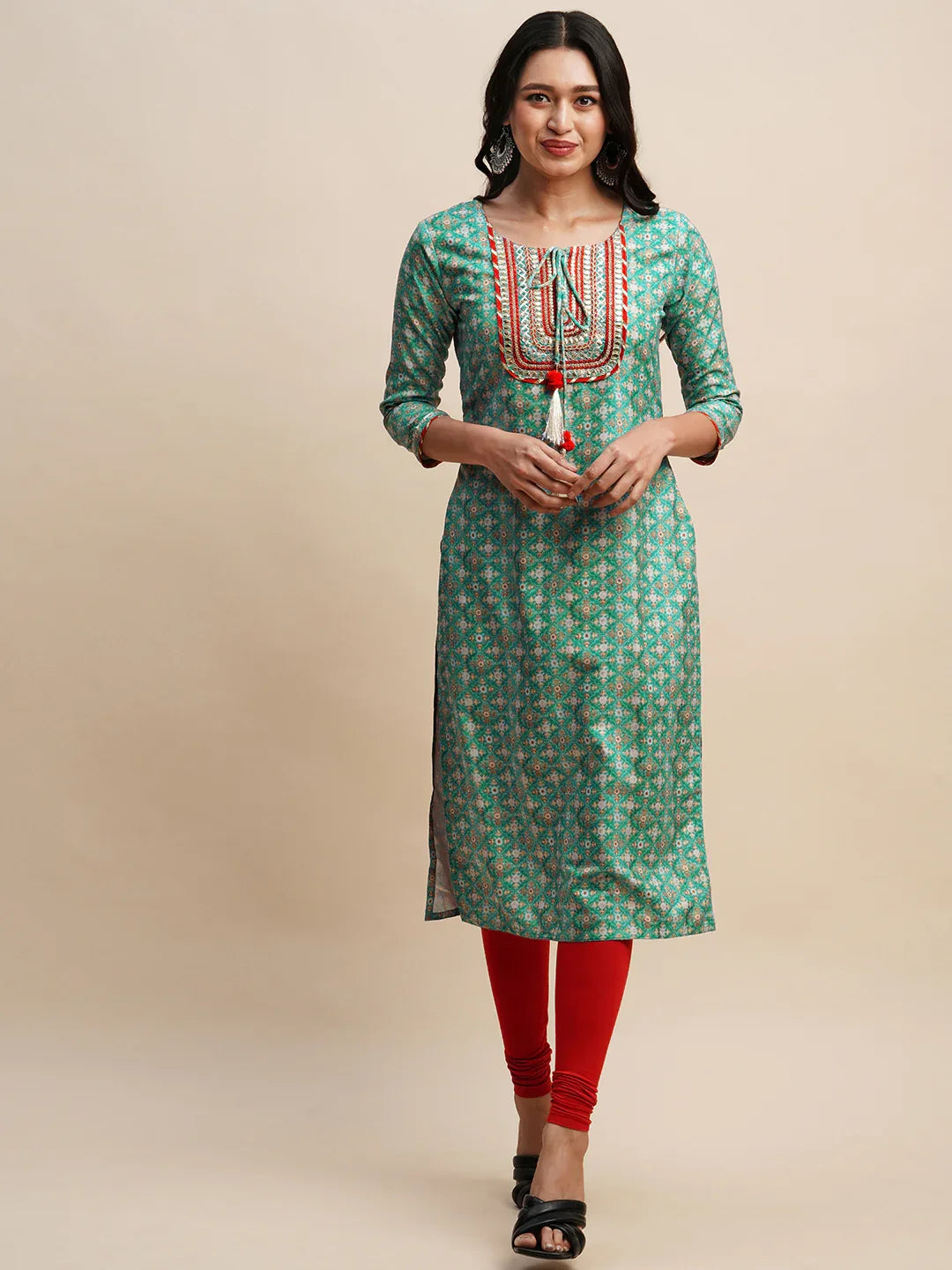 SAMIRA VOL 06 FESTIVE WEAR KURTI D.NO. K1562 - Anant Exports