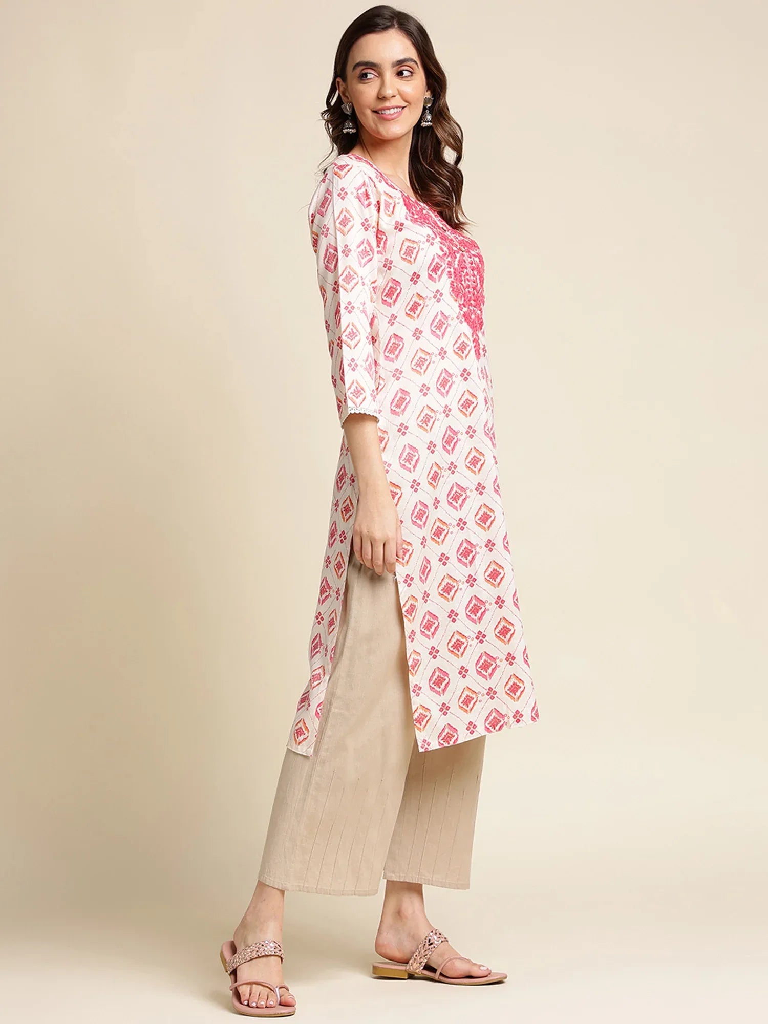 PRASUTI VOL 02 FESTIVE WEAR KURTI D.NO. K1919 - Anant Exports