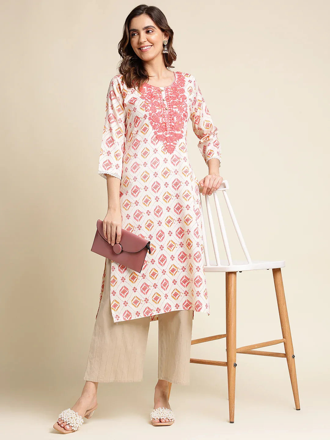 PRASUTI VOL 02 FESTIVE WEAR KURTI D.NO. K1920 - Anant Exports