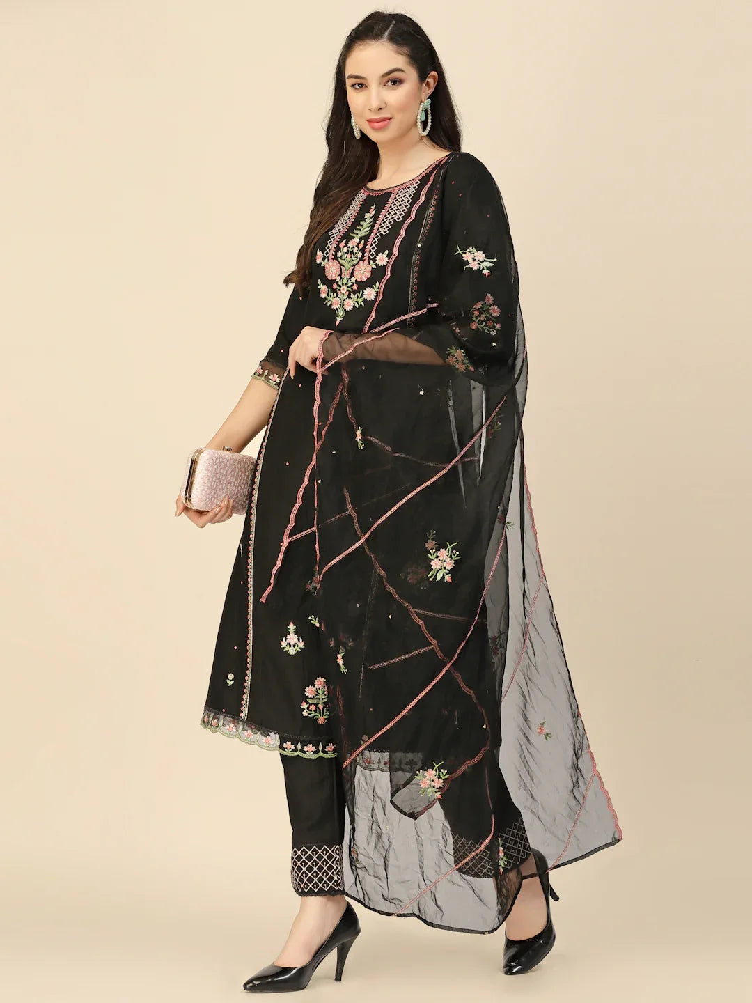 SALIMAR VOL 09 FESTIVE WEAR KURTI-SET D.NO. 1371 - Anant Exports