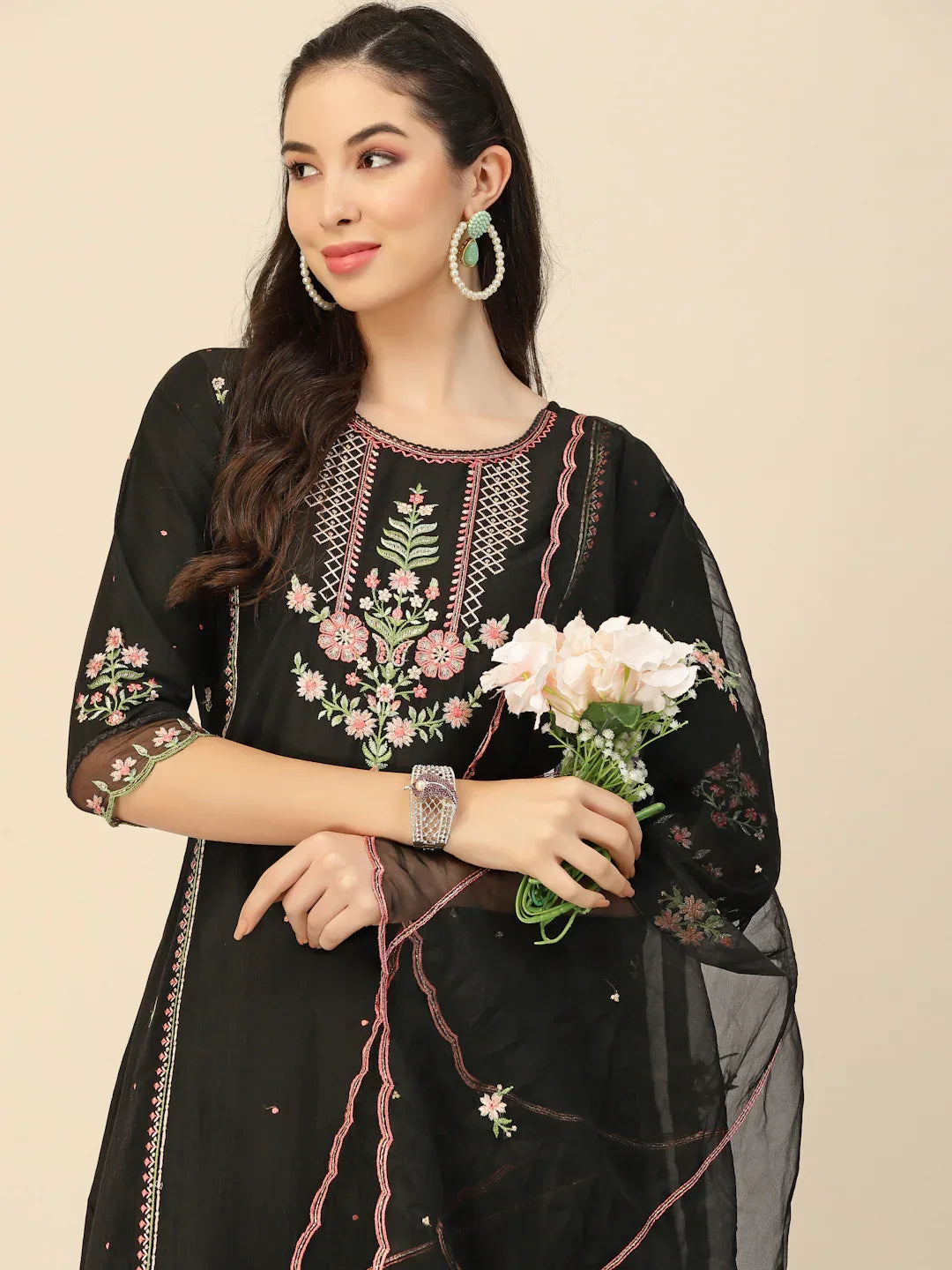SALIMAR VOL 09 FESTIVE WEAR KURTI-SET D.NO. 1371 - Anant Exports