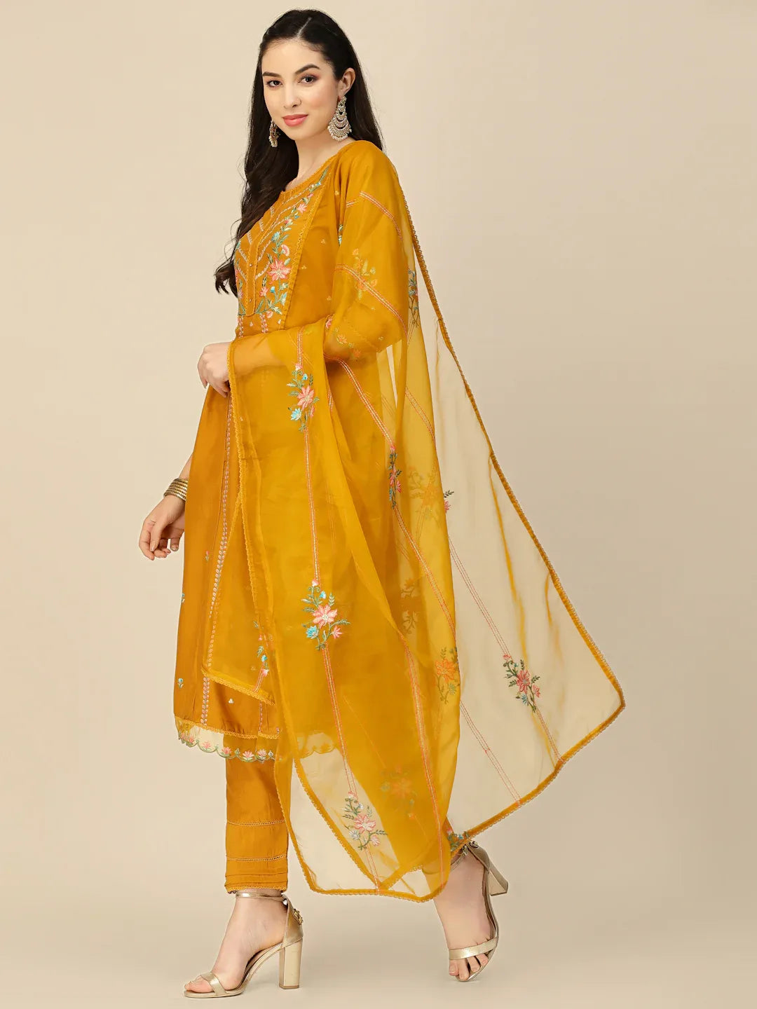 SALIMAR VOL 09 FESTIVE WEAR KURTI-SET D.NO. 1373 - Anant Exports