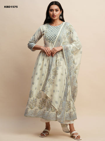 AKASHARA VOL 03 FESTIVE WEAR KURTI D.NO. KBD1575