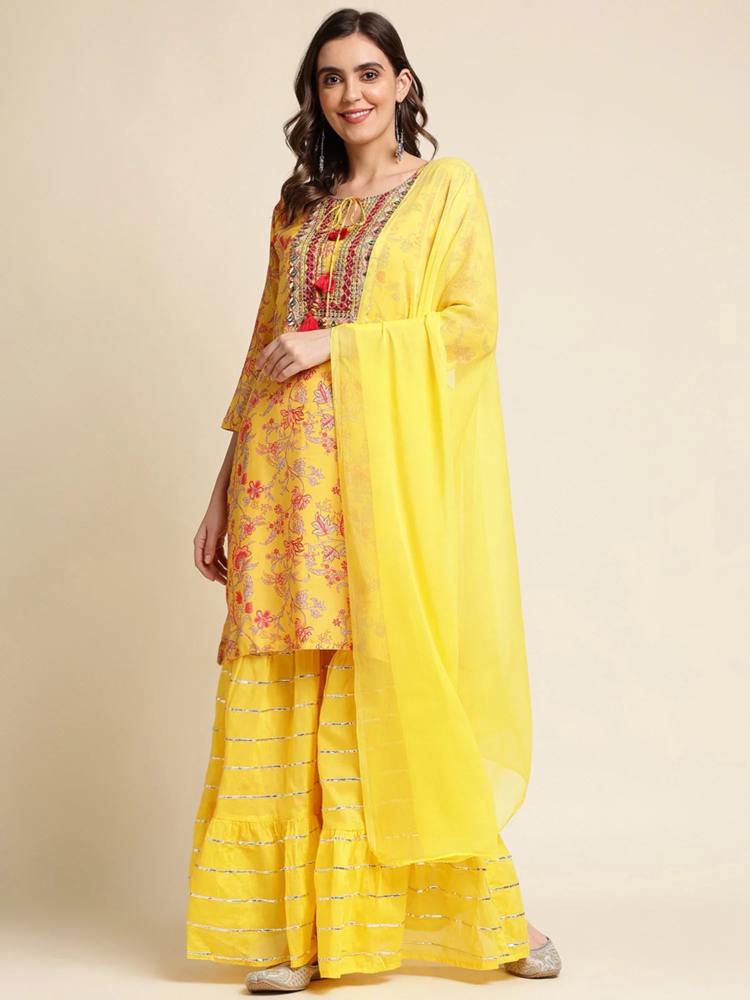 DISHA VOL 03 FESTIVE WEAR KURTI D.NO. KBD1932 - Anant Exports