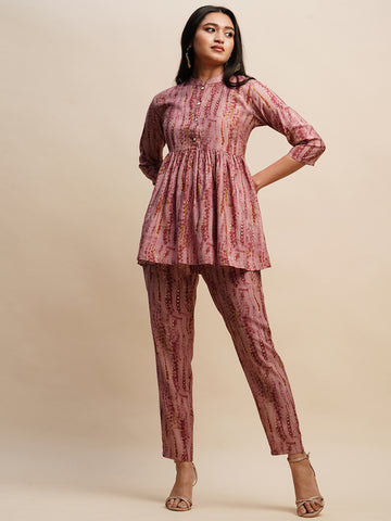 SHIVANI VOL 04 WESTERN WEAR CO-SET D.NO. MES-50119