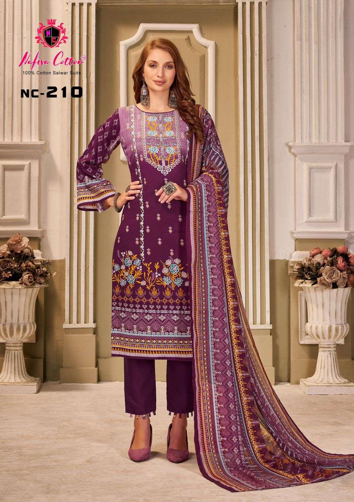Nafisha Cotton Andaaz Karachi Suits Vol-2 Pakistani Salwar Kameez (295x06)