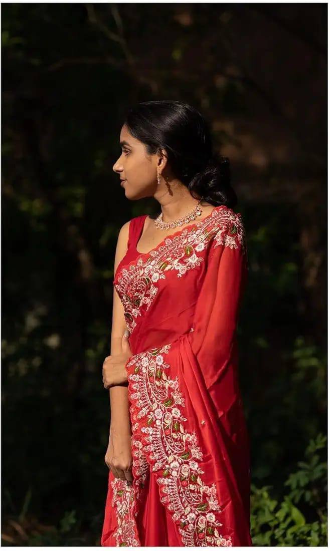 Sequins Saree