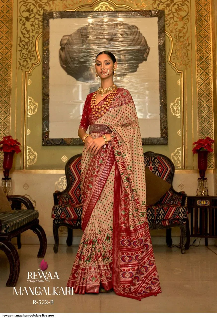 Rewaa Mangalkari Patola Silk Saree (1595x12)