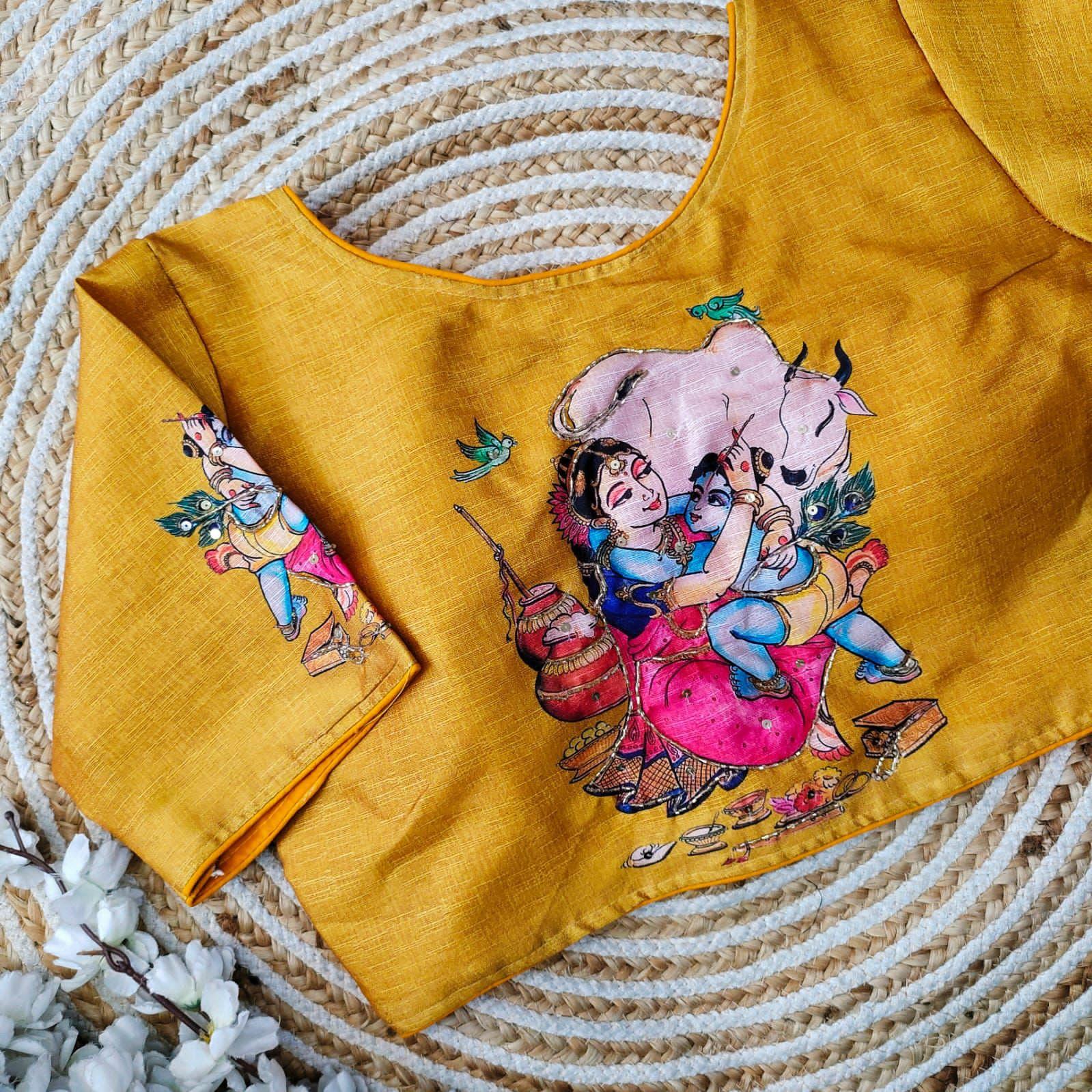 Beautiful Handcrafted all over Blouse - Anant Exports