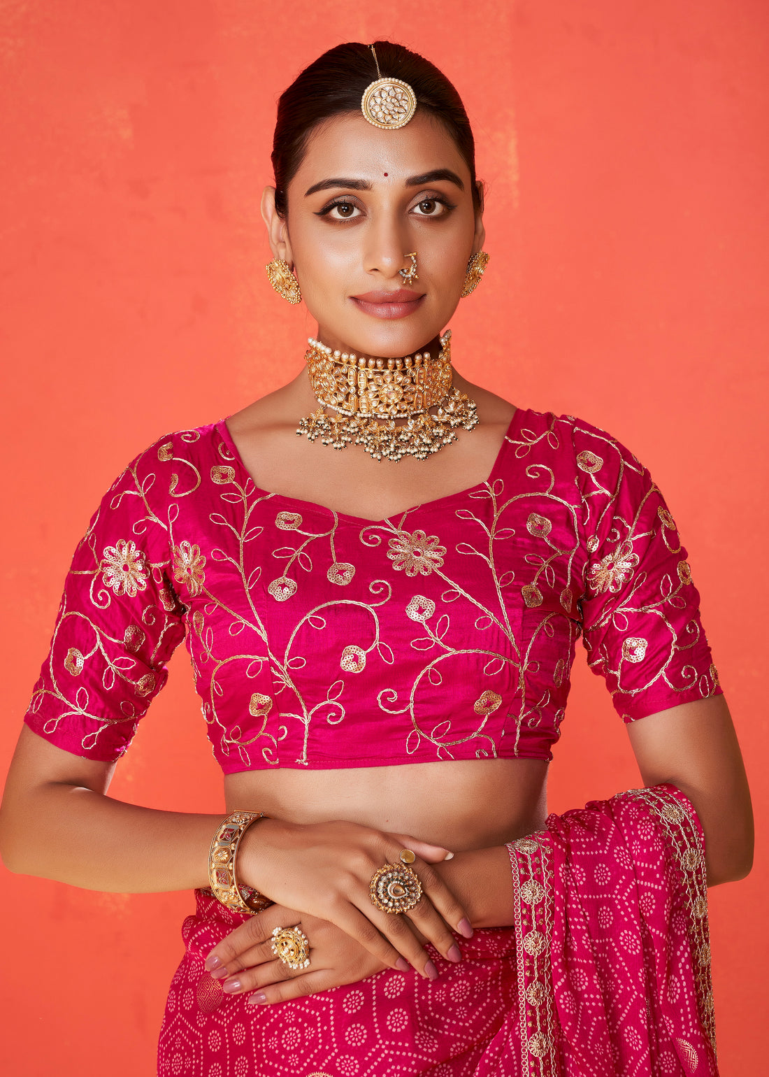 Beautiful Designer Occasion Wear Pure Chiffon Saree