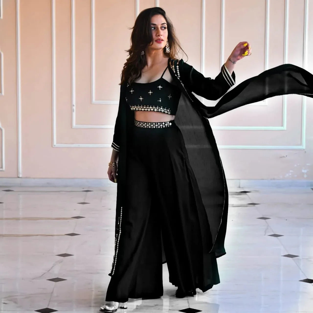 Designer Ethnic Wear Sharara Suit